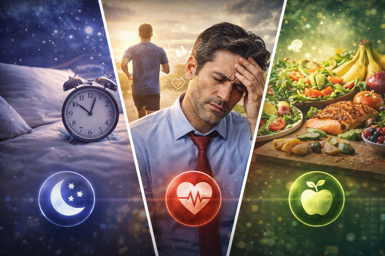 健康的な生活の三要素